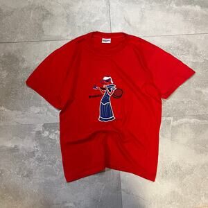 True Vintage single stitch Wimbledon Embroidered T-Shirt – Size Large